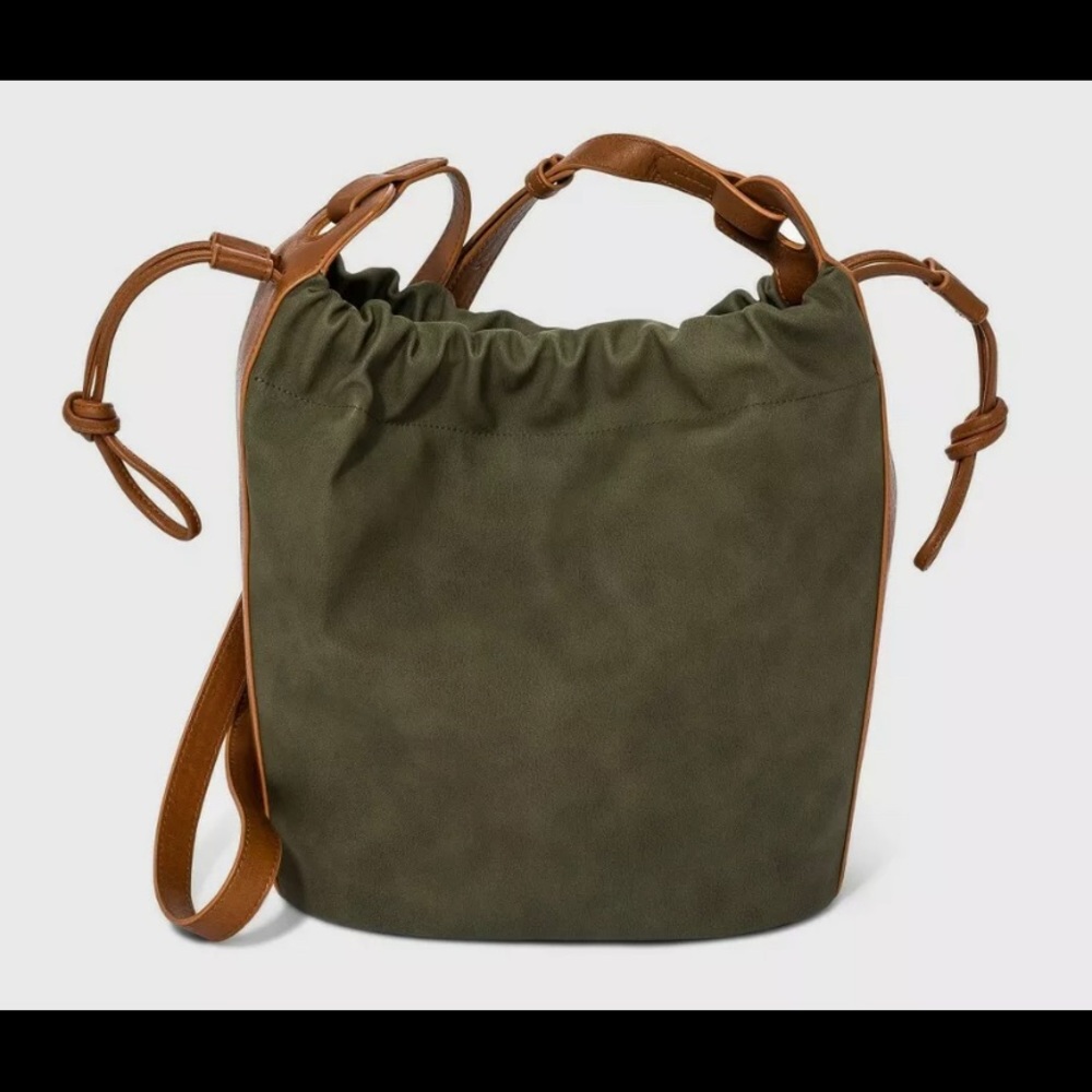 Universal Thread drawstring and cross body purse